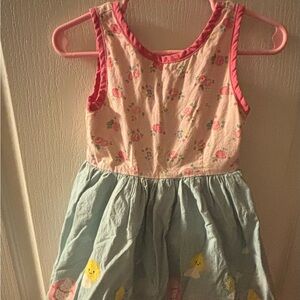 Olive Mae 2T Dress Sleeveless Floral Rainbow Boutique Summer Spring